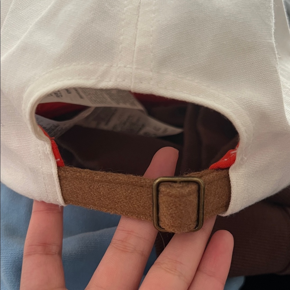 Disney White and Brown Mickey Mouse Hat - Picture 2 of 3
